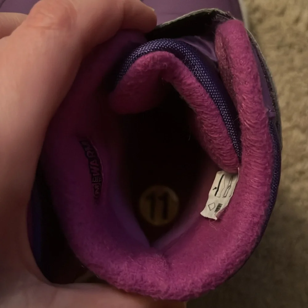 Kids Purple Winter Boots - Merrell